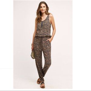 Anthropologie Tiny Chione Beaded Jumpsuit